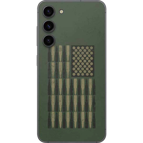 Bullet American Flag Galaxy S23 Plus Skin