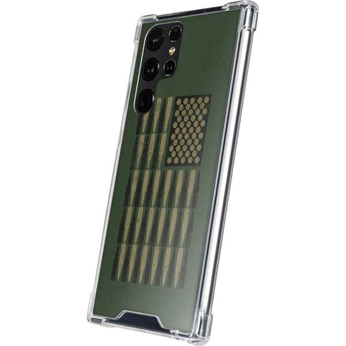 Bullet American Flag Galaxy S24 Ultra Clear Case