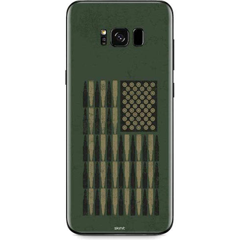 Bullet American Flag Galaxy S8 Skin