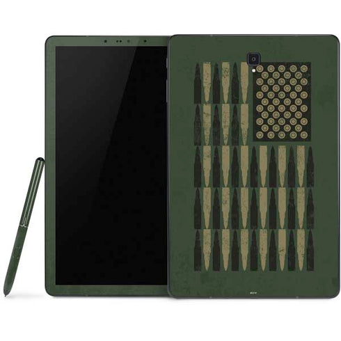 Bullet American Flag Samsung Galaxy Tab Skin