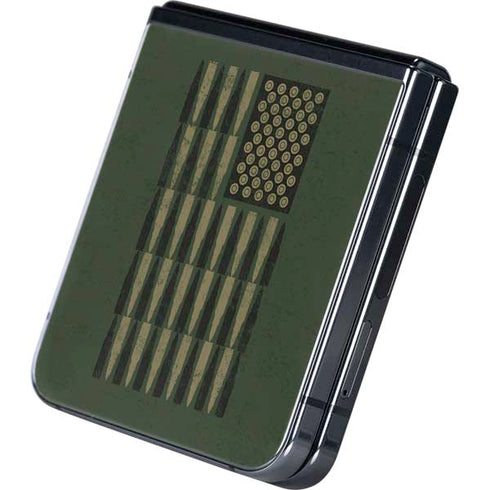 Bullet American Flag Galaxy Z Flip5 5G Skin