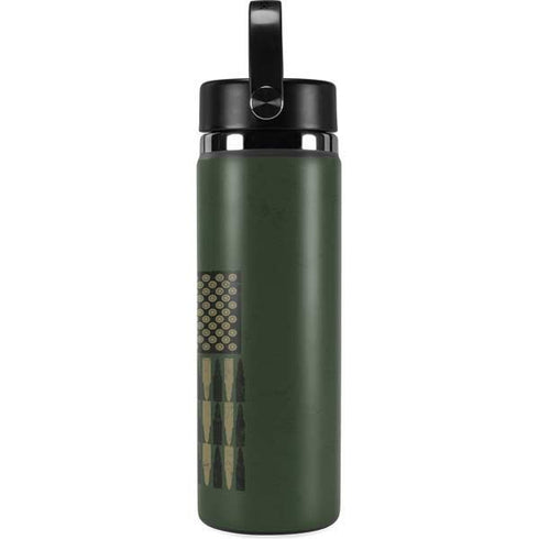 Bullet American Flag Hydro Flask 20oz Wide Mouth Skin
