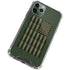 Bullet American Flag iPhone 11 Pro Max Clear Case