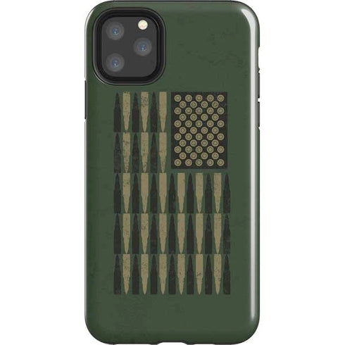 Bullet American Flag iPhone 11 Pro Max Impact Case