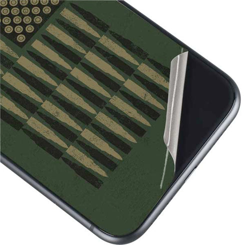 Bullet American Flag iPhone 11 Skin