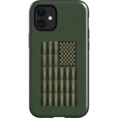 Bullet American Flag iPhone 12 Mini Impact Case