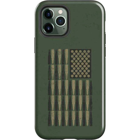 Bullet American Flag iPhone 12 Pro Impact Case