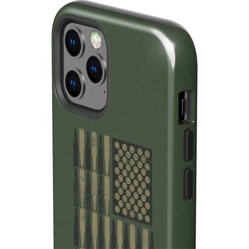 Bullet American Flag iPhone 12 Pro Max Impact Case