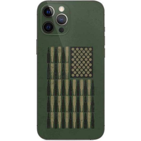 Bullet American Flag iPhone 12 Pro Max Skin