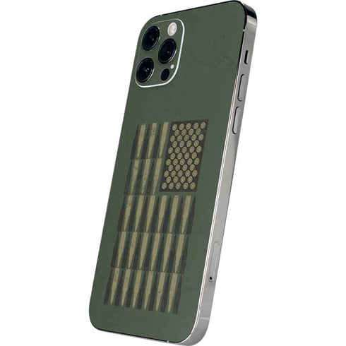 Bullet American Flag iPhone 12 Pro Max Skin