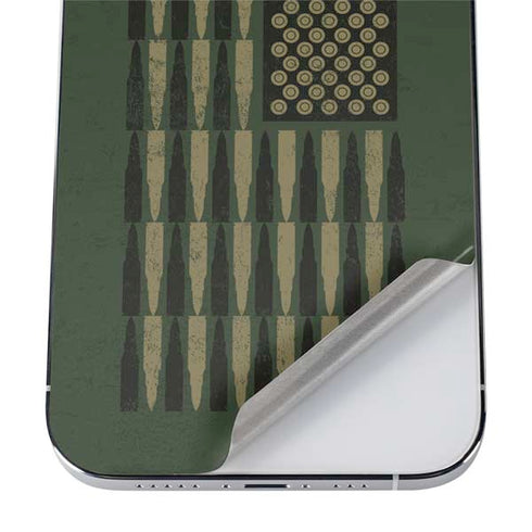 Bullet American Flag iPhone 12 Pro Max Skin