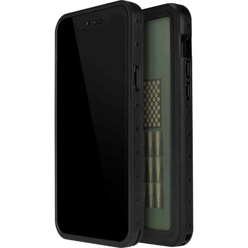Bullet American Flag iPhone 12 Pro Waterproof Case