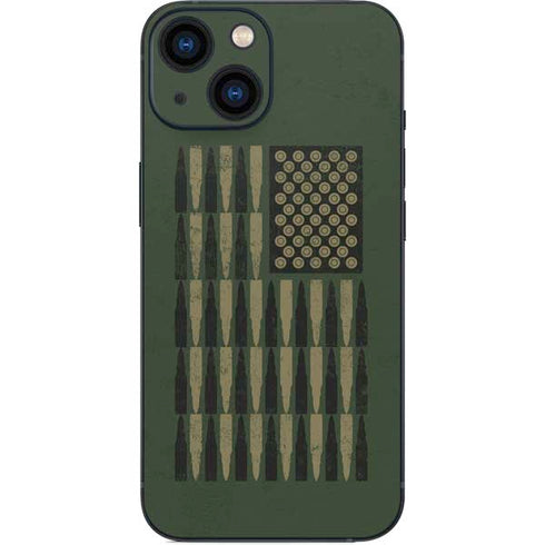 Bullet American Flag iPhone 13 Mini Skin