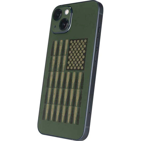 Bullet American Flag iPhone 14 Plus Skin