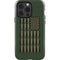 Bullet American Flag iPhone 14 Pro Impact Case