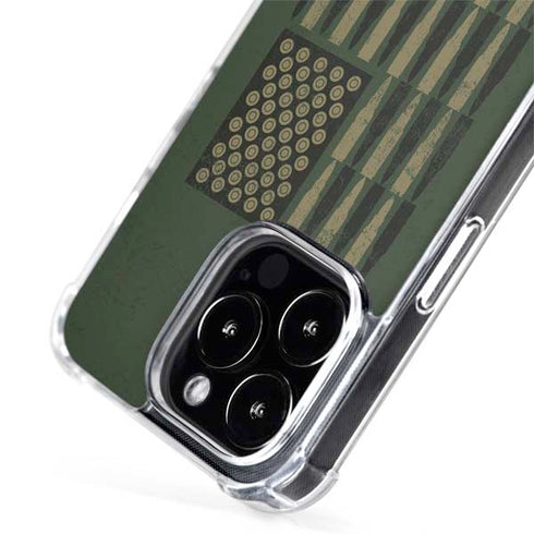 Bullet American Flag iPhone 14 Pro MagSafe Case