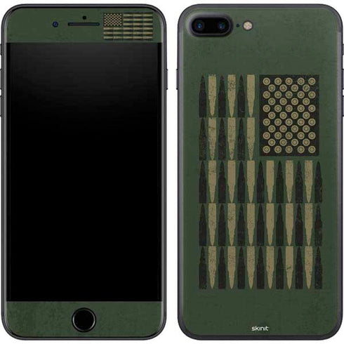 Bullet American Flag iPhone 7 Plus Skin