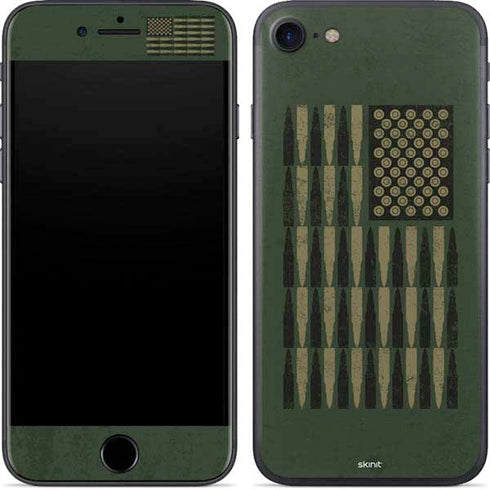 Bullet American Flag iPhone 7 Skin