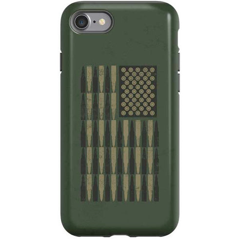 Bullet American Flag iPhone SE (2nd & 3rd Gen) Pro Case