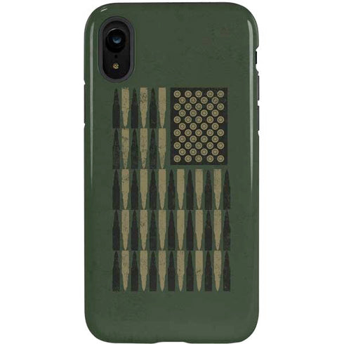 Bullet American Flag iPhone XR Pro Case