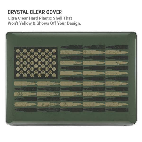 Bullet American Flag MacBook Air 15in (2023-2025) Case plus Skin