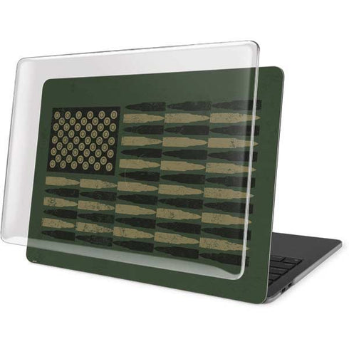 Bullet American Flag MacBook Pro 16in (2019-20) Case plus Skin