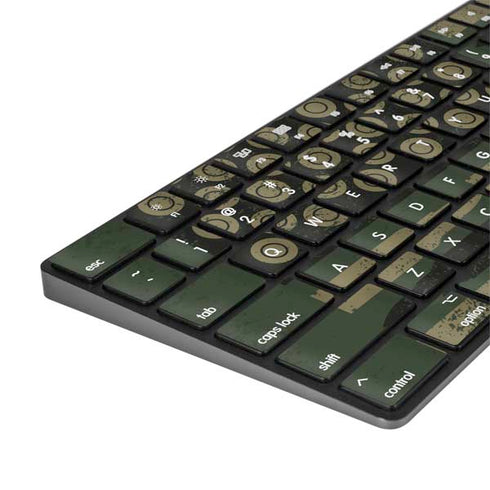 Bullet American Flag Magic Keyboard with Numeric Keypad Skin