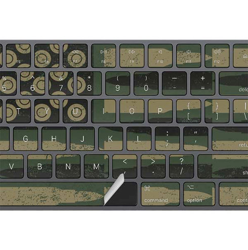 Bullet American Flag Magic Keyboard with Numeric Keypad Skin