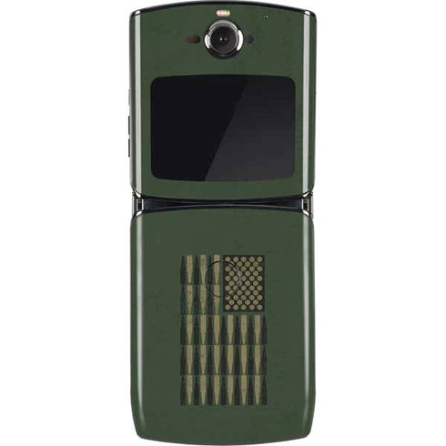 Bullet American Flag Motorola RAZR Skin
