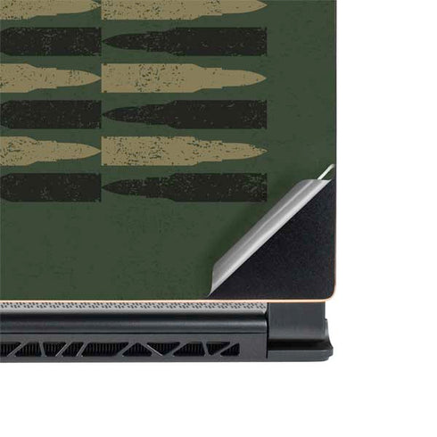Bullet American Flag MSI GS65 Stealth Laptop Skin