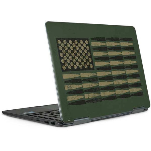 Bullet American Flag Notebook 9 Pro 13in (2017) Skin