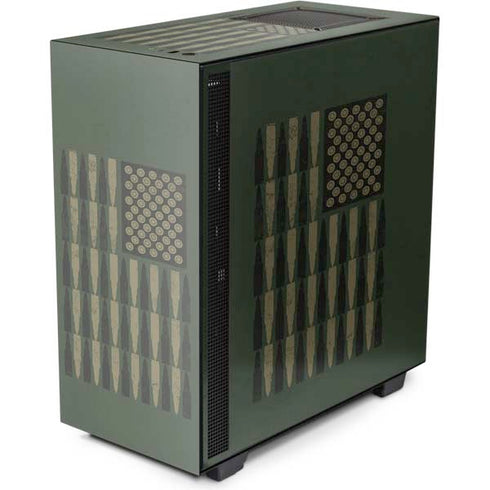 Bullet American Flag NZXT H510 Compact ATX Mid-Tower Case Skin