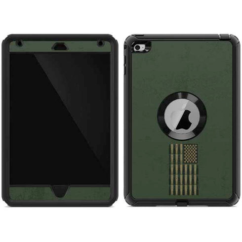 Bullet American Flag Otterbox Defender iPad Skin