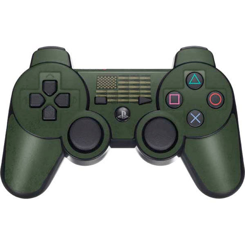 Bullet American Flag PS3 Dual Shock wireless controller Skin