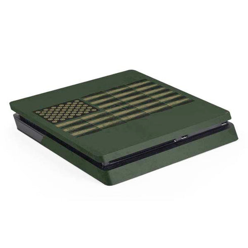 Bullet American Flag PS4 Slim Skin
