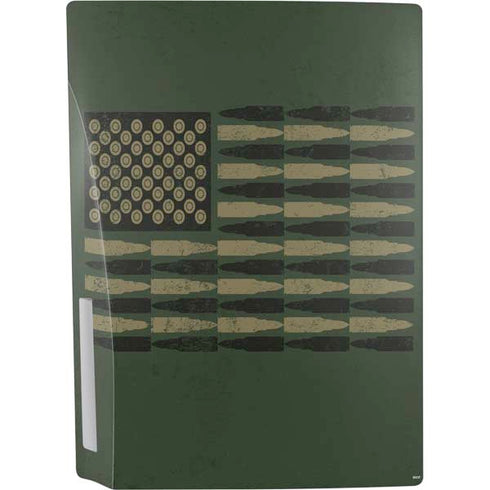 Bullet American Flag PS5 Console Skin