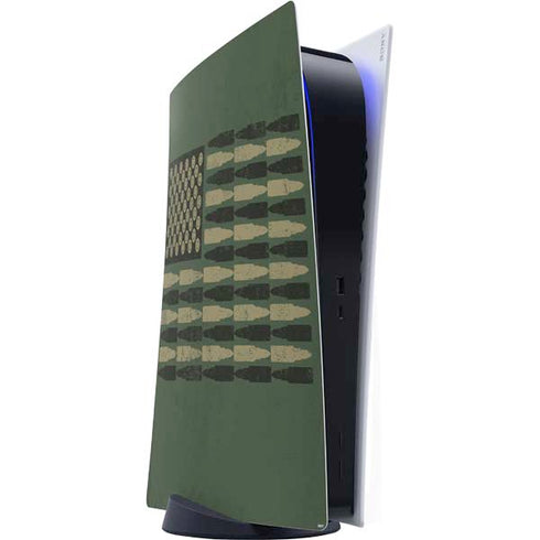 Bullet American Flag PS5 Digital Edition Console Skin
