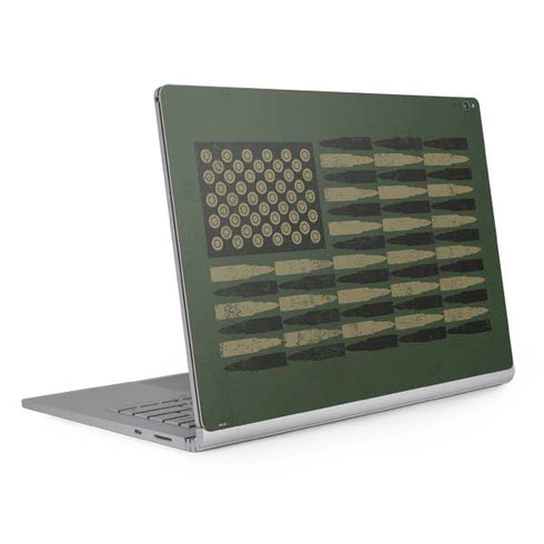 Bullet American Flag Surface Book 2 15in Skin