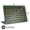 Bullet American Flag Universal Laptop 16in (13 x 9.4in) Skin