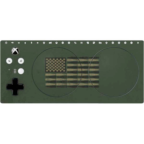 Bullet American Flag Xbox Adaptive Controller Skin