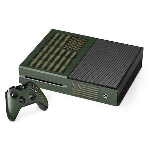 Bullet American Flag Xbox One Console and Controller Bundle Skin