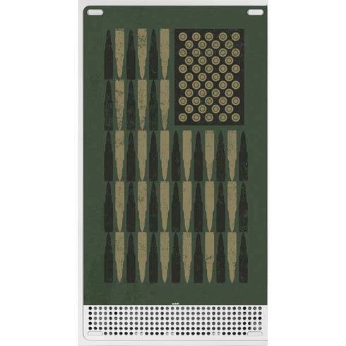 Bullet American Flag Xbox Series S Skins