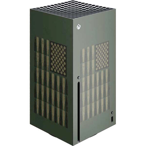 Bullet American Flag Xbox Series X Console Skin