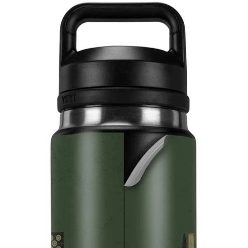 Bullet American Flag YETI Rambler 26oz Bottle Skin
