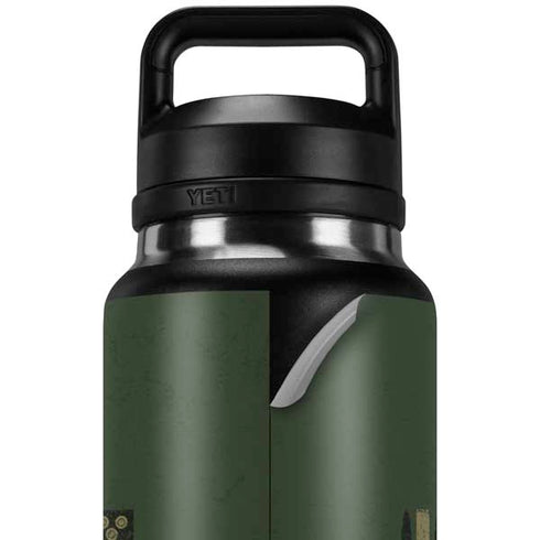 Bullet American Flag YETI Rambler 36oz Bottle Skin