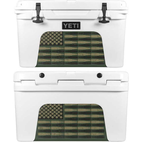Bullet American Flag YETI Tundra 45 Hard Cooler Skin