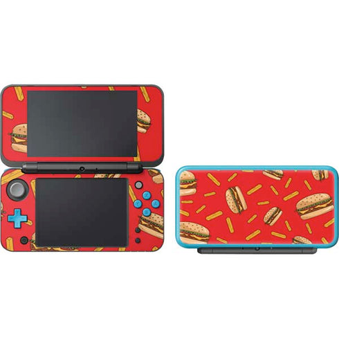 Burgers and Fries Nintendo 2DS XL (2017) Skin
