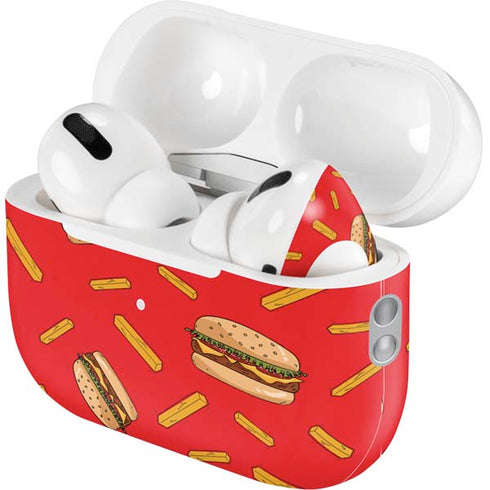 Burgers and Fries AirPods Pro 2nd Gen Skin