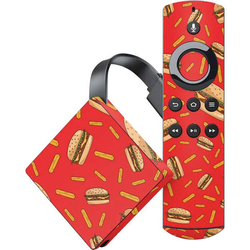 Burgers and Fries Amazon Fire TV Skin