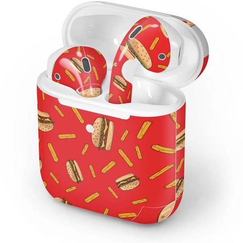 Burgers and Fries Apple AirPods 2 Skin